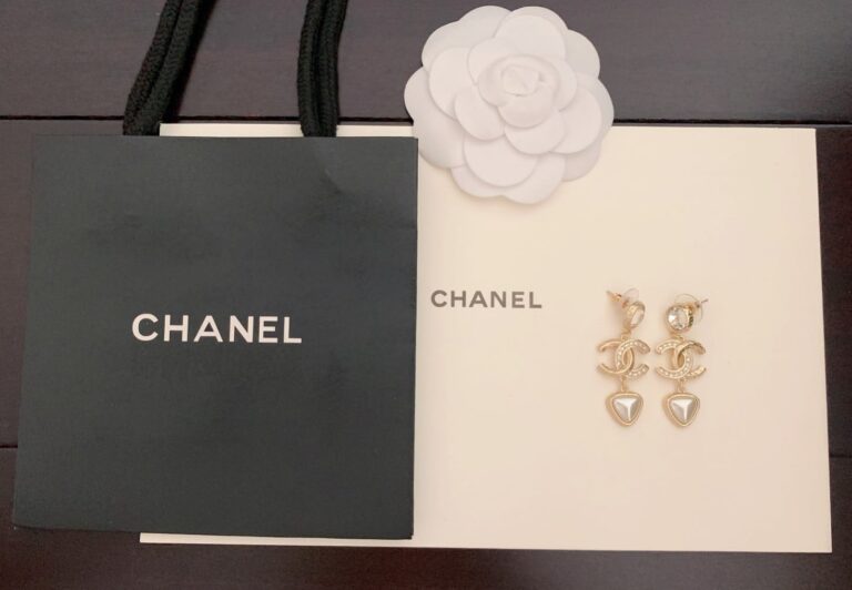 Chanel Cc Gold Earrings - Image 5