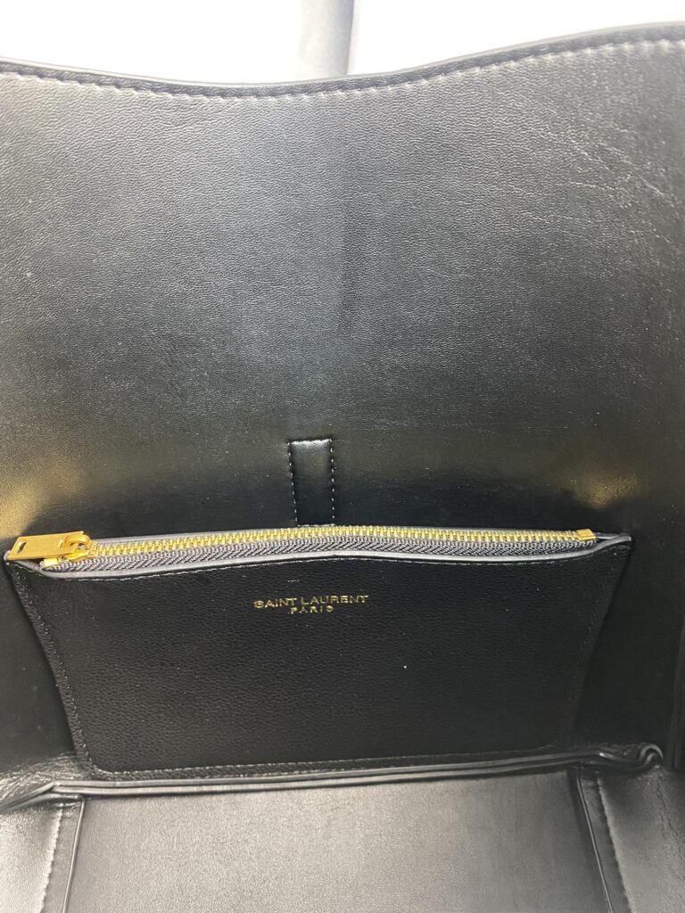 Saint Laurent Le 5 À 7 Soft Small Hobo Bag In Smooth Leather Black 713938Aaauq1000 - Image 6