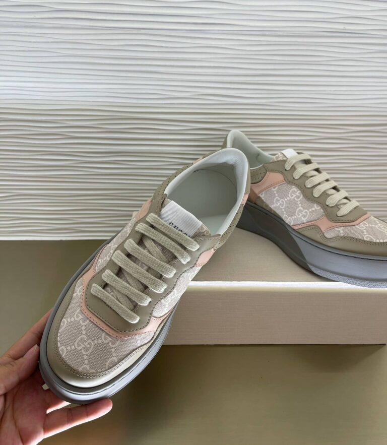 Gucci Women'S Sneaker White And Beige 700775 Upg90 9595 - Image 9