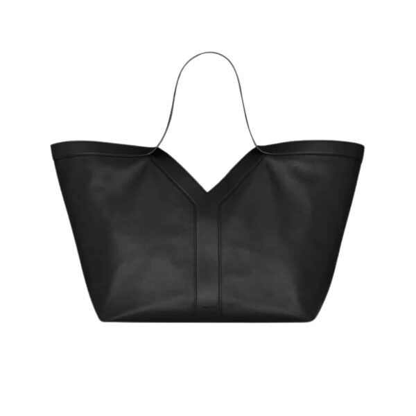Saint Laurent Y Tote In Leather Bag Black