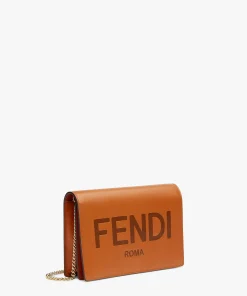 Fendi Wallet On Chain Brown 8Bs006Aayzf0Qvk