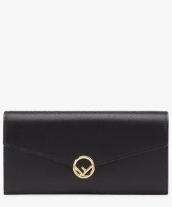 Fendi Continental Wallet Black 8M0251A18Bf0Kur