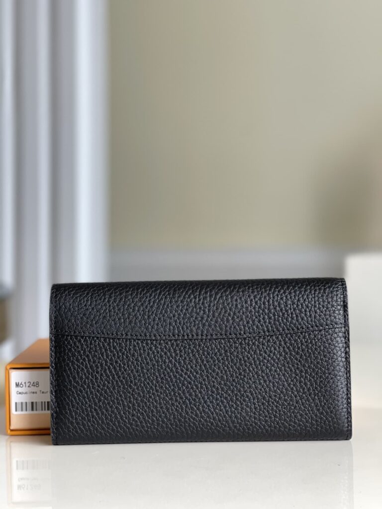 Louis Vuitton Capucines Wallet Black M61248 - Image 7