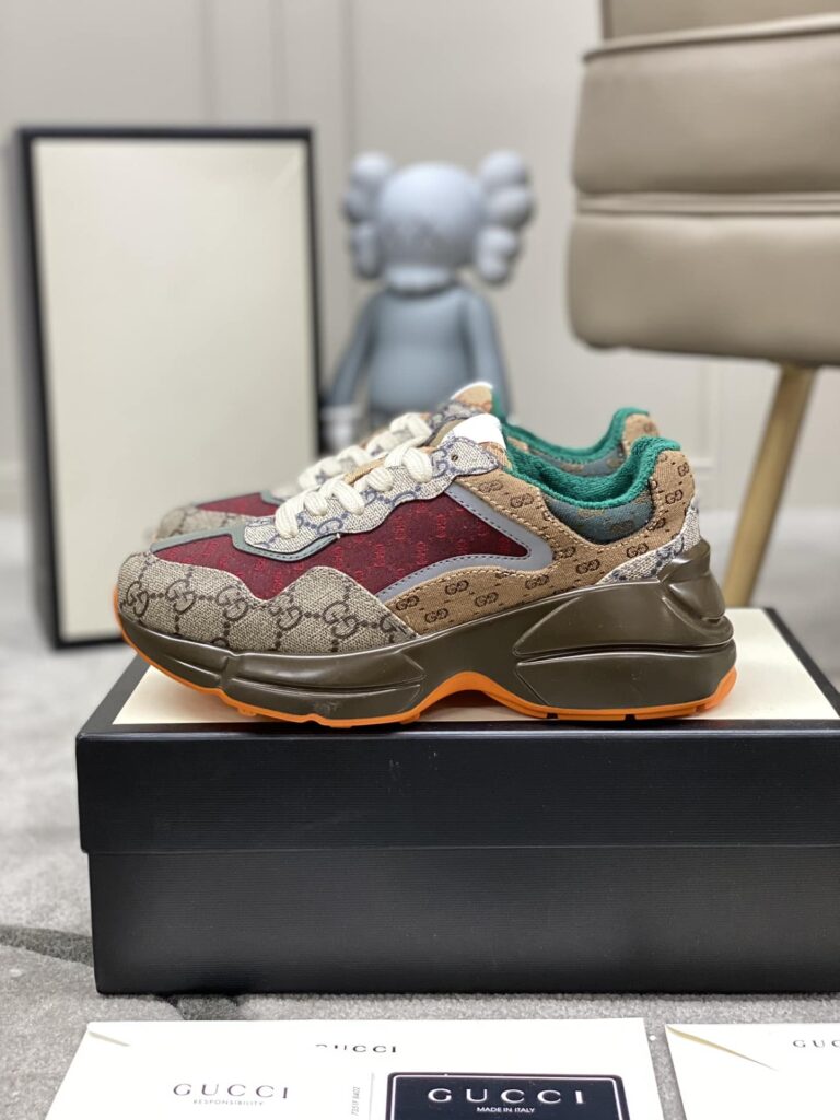 Gucci Women'S Gg Rhyton Sneaker 619891 99Wg0-6060 - Image 6