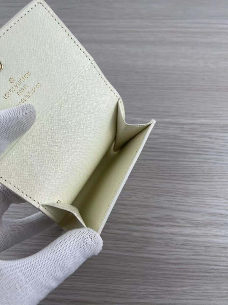 Louis Vuitton Enveloppe Pixel Card Holder Grey And White M63801 - Image 5