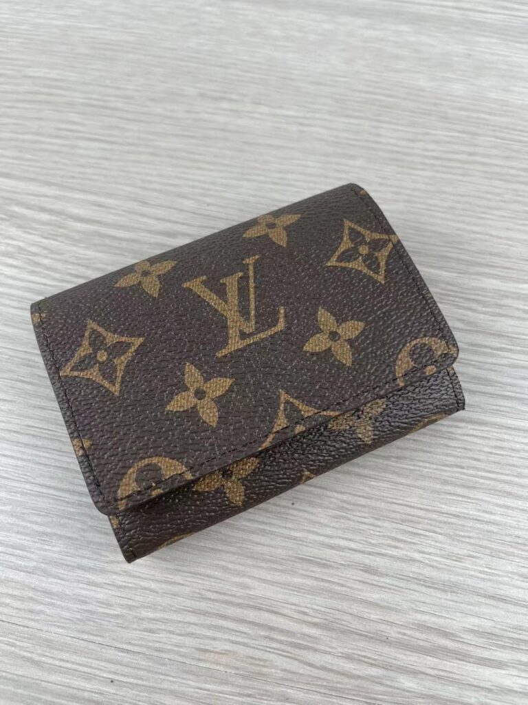 Louis Vuitton Enveloppe Card Holder Beige M63801 - Image 4
