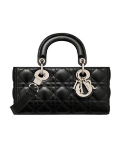 Dior Small Lady D Joy Bag Black 22Cm