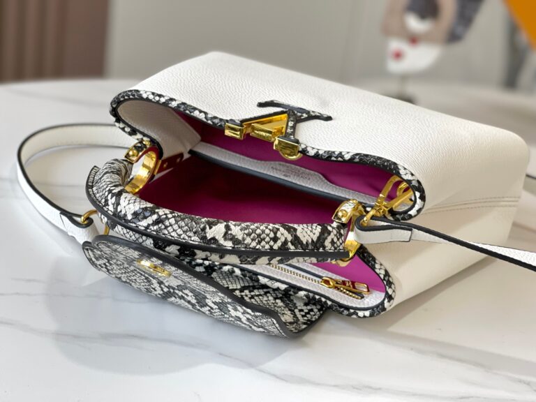 Louis Vuitton Capucines Mini White M95509 - Image 4