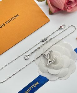 Louis Vuitton Silver Necklace