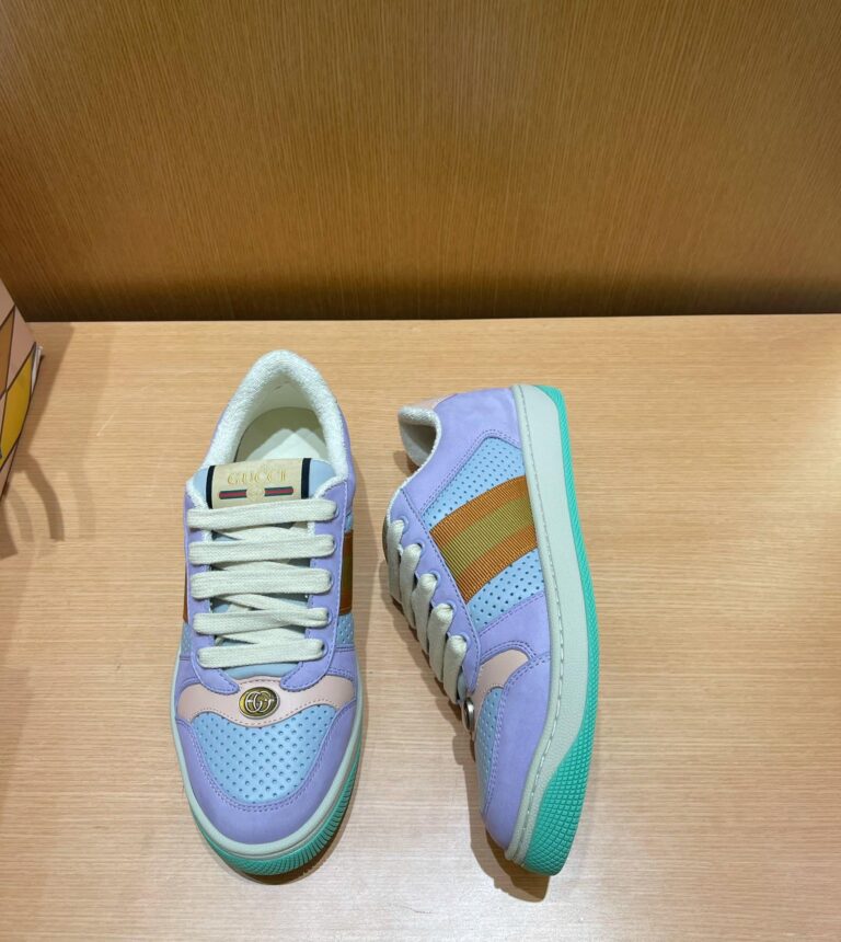 Gucci Lovelight Screener Sneaker Light Blue 708295 0Yia0 5380 - Image 4