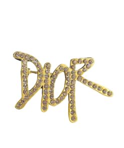 Dior Dior Brooch Gold