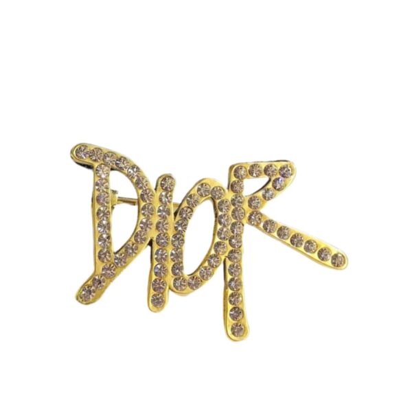 Dior Dior Brooch Gold