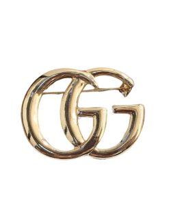 Gucci Gg Brooch Gold