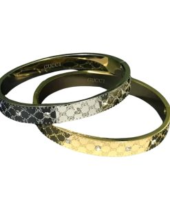 Gucci Cuff Bracelet Gold 8Mm