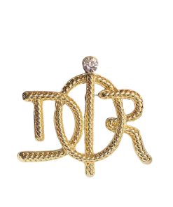 Dior Dior Brooch Gold