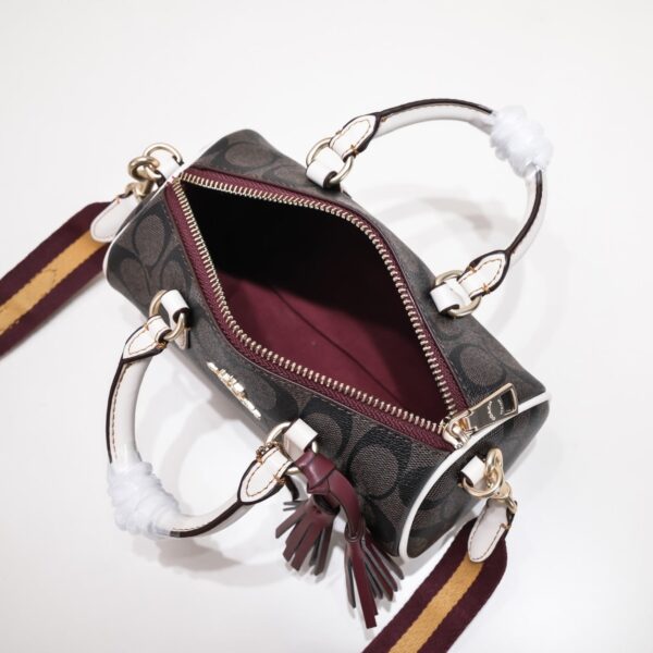 Coach Lacey Crossbody In Signature Canvas Beige Multicolor Cb874 - Image 3