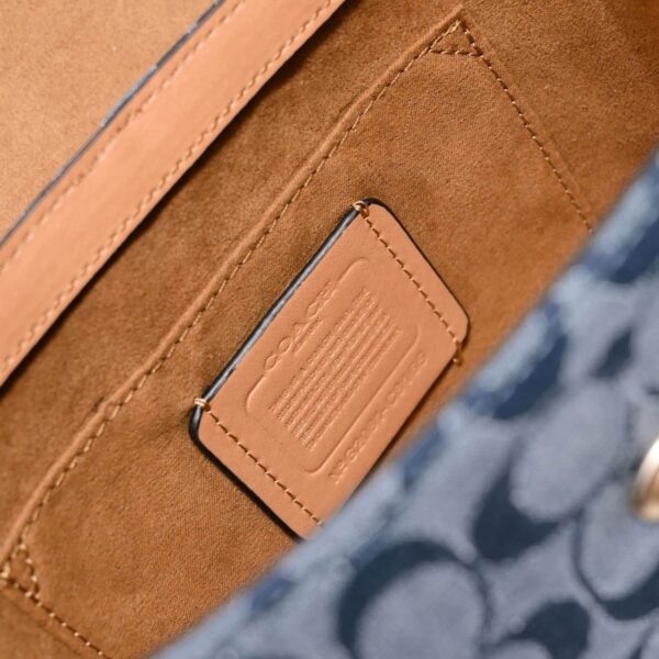 Coach Kay Signature Chambray Denim C8165 - Image 2