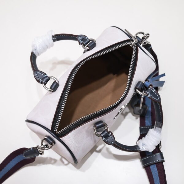 Coach Lacey Crossbody In Signature Canvas White Multicolor Cb874 - Image 3