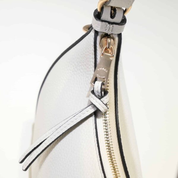 Coach Kleo Hobo White C6807 - Image 3