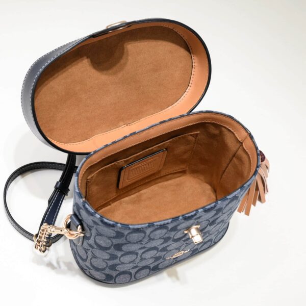 Coach Kay Signature Chambray Denim C8165 - Image 3