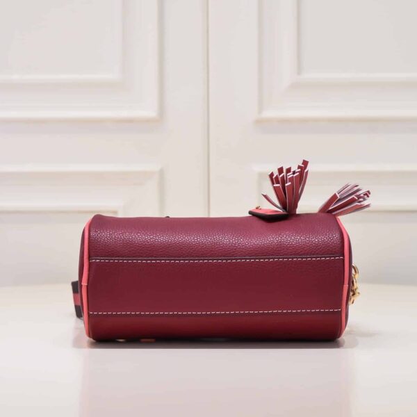 Coach Lacey Crossbody In Signature Canvas Wine Red Cb876 - Image 4