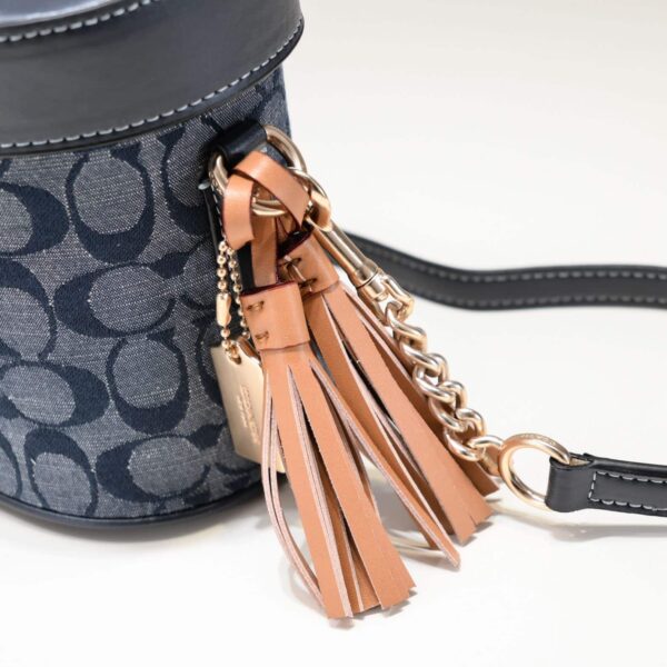 Coach Kay Signature Chambray Denim C8165 - Image 4