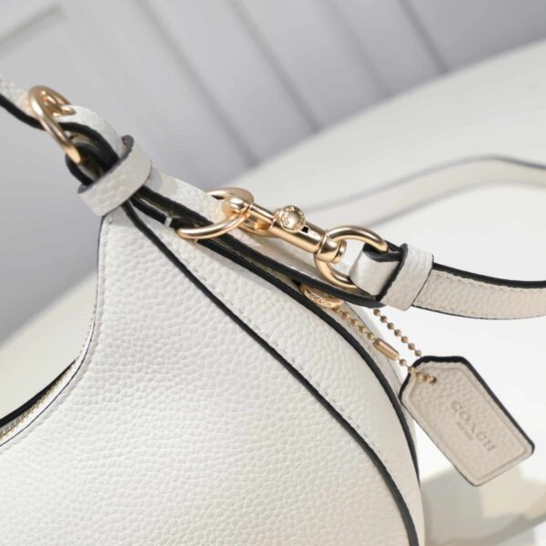 Coach Kleo Hobo White C6807 - Image 5