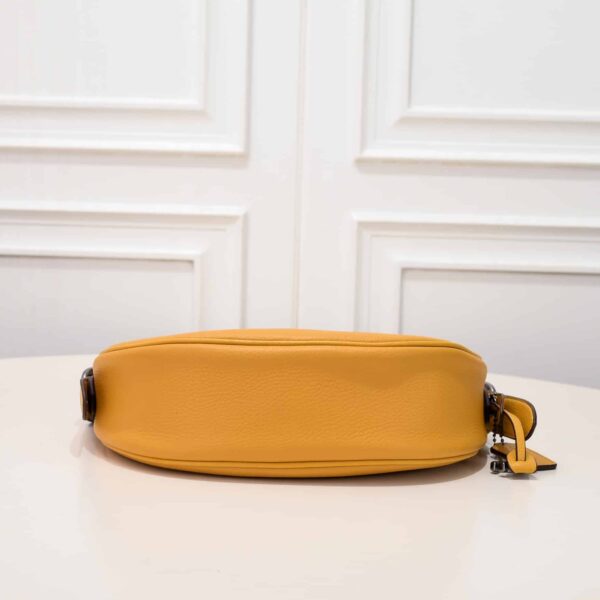 Coach Luna Shoulder Bag Yellow Cc439 - Image 5