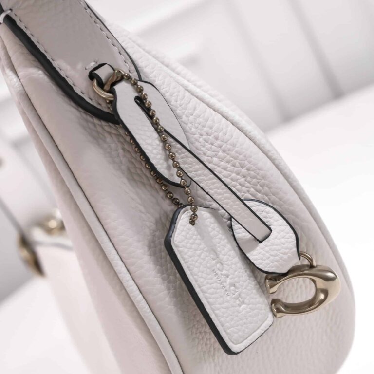 Coach Luna Shoulder Bag White Cc439 - Image 6