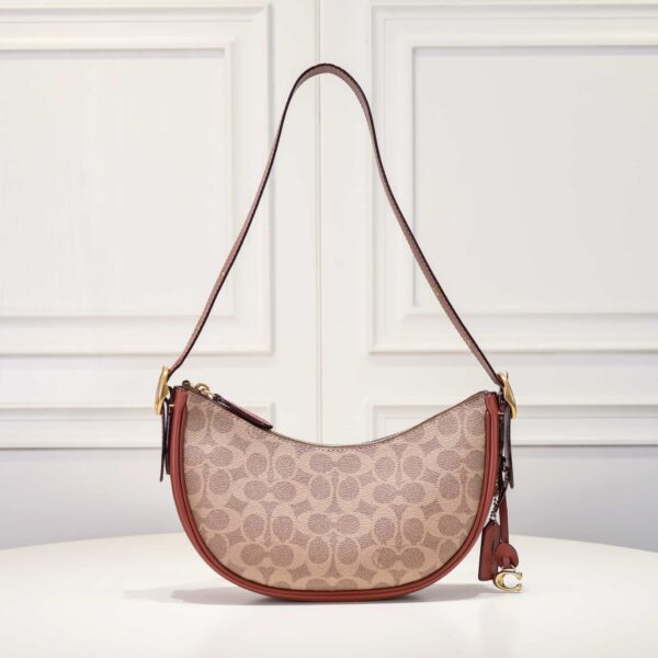 Coach Luna In Signature Canvas Beige Cc440 - Image 7