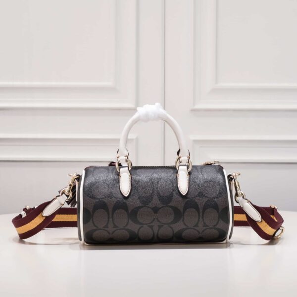 Coach Lacey Crossbody In Signature Canvas Beige Multicolor Cb874 - Image 8