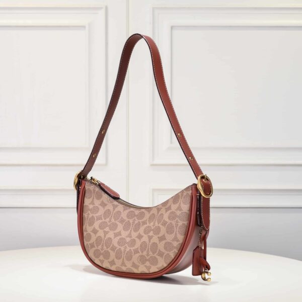 Coach Luna In Signature Canvas Beige Cc440 - Image 8