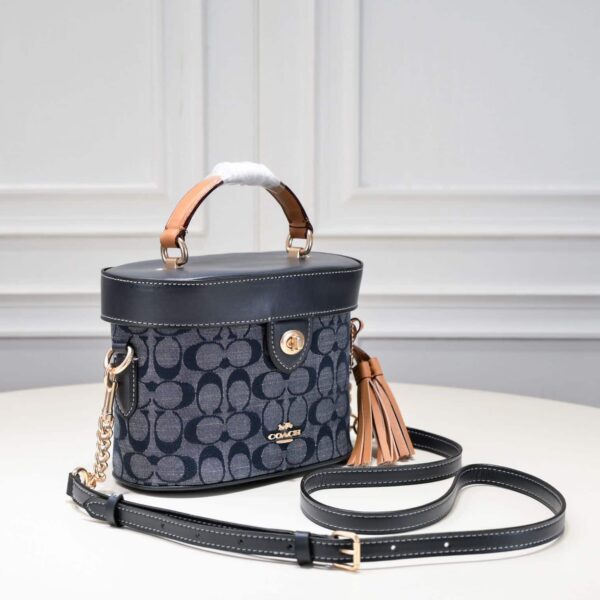 Coach Kay Signature Chambray Denim C8165 - Image 8