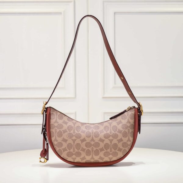 Coach Luna In Signature Canvas Beige Cc440 - Image 9