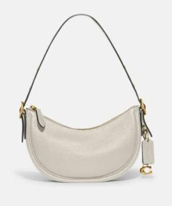 Coach Luna Shoulder Bag White Cc439