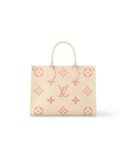 Louis Vuitton Onthego Pm Bag Pink 25Cm