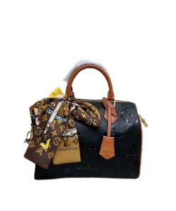 Louis Vuitton Speedy Bandoulière Black 25Cm