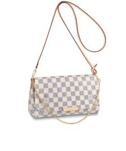 Louis Vuitton Favorite Mm Damier Azur 26Cm