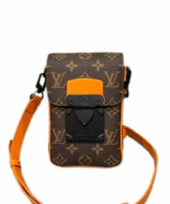 Louis Vuitton S-Lock Monogram Orange 19Cm