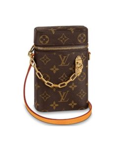 Louis Vuitton Phone Box Monogram Legacy Brown 18Cm M44914