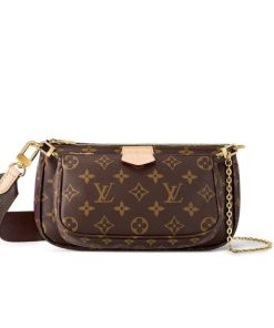 Louis Vuitton Multi Pochette Accessoires Brown 24Cm