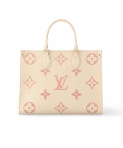 Louis Vuitton Onthego Bag Pink 41Cm