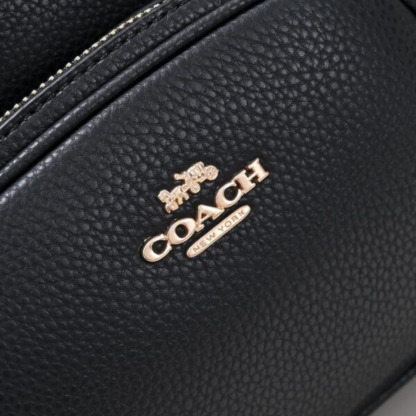 Coach Mini Court Backpack In Black C8603 - Image 6