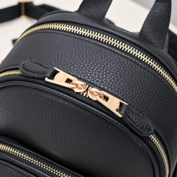 Coach Mini Court Backpack In Black C8603 - Image 5