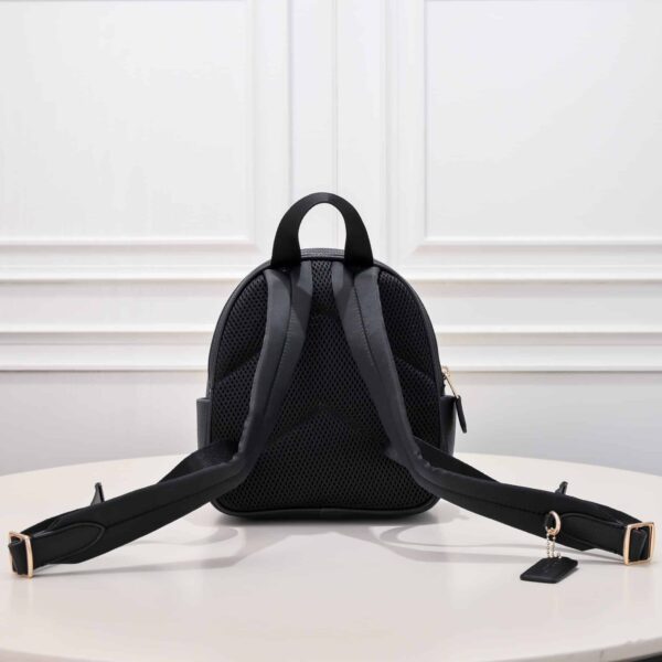 Coach Mini Court Backpack In Black C8603 - Image 4