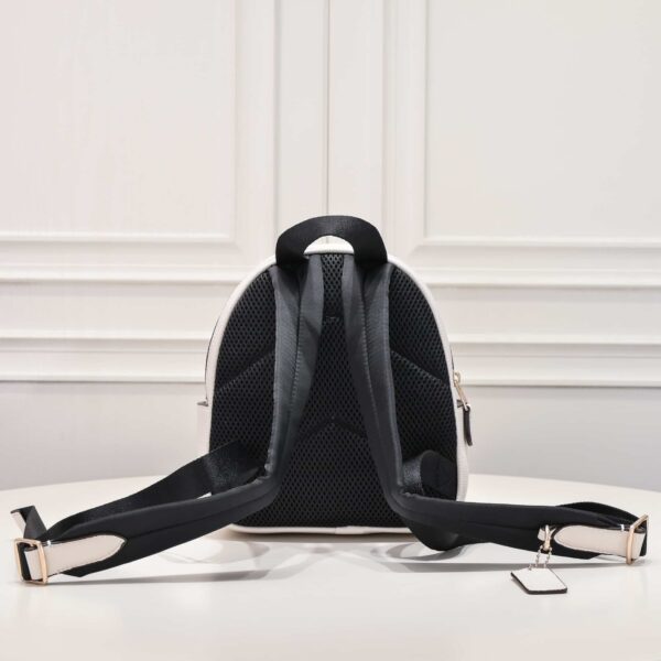 Coach Mini Court Backpack In White C8603 - Image 4