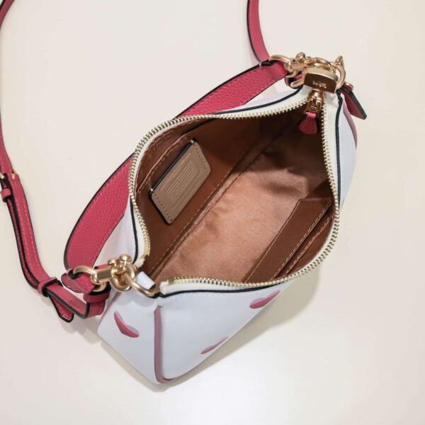 Coach Teri Shoulder Bag With Stripe Heart Print Ca251 - Image 8