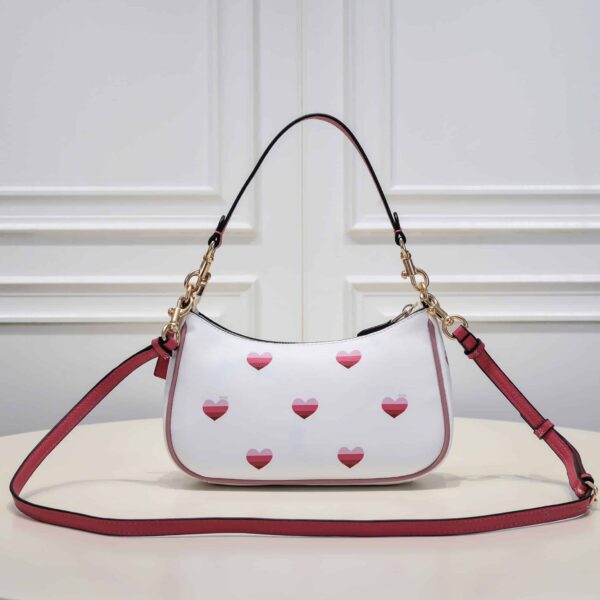 Coach Teri Shoulder Bag With Stripe Heart Print Ca251 - Image 2
