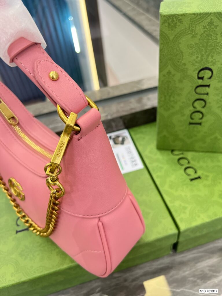 Gucci Aphrodite Small Shoulder Bag In Light Pink 731817 Aaa9F 5815 - Image 5