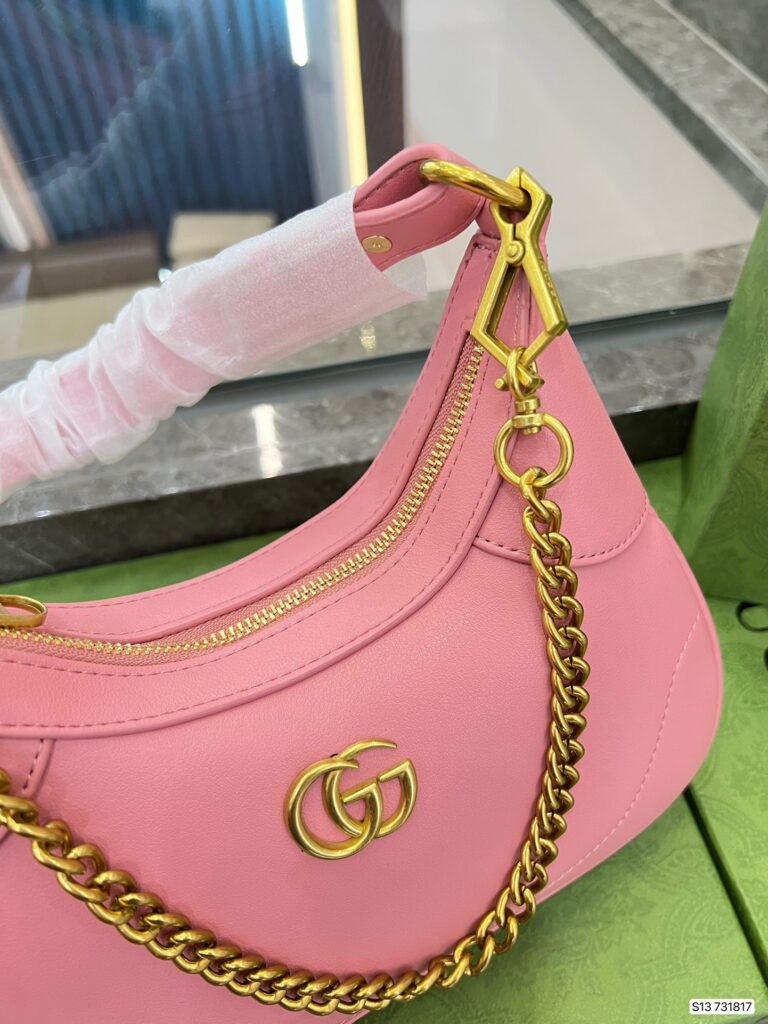 Gucci Aphrodite Small Shoulder Bag In Light Pink 731817 Aaa9F 5815 - Image 3